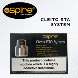 Aspire Cleito RTA system