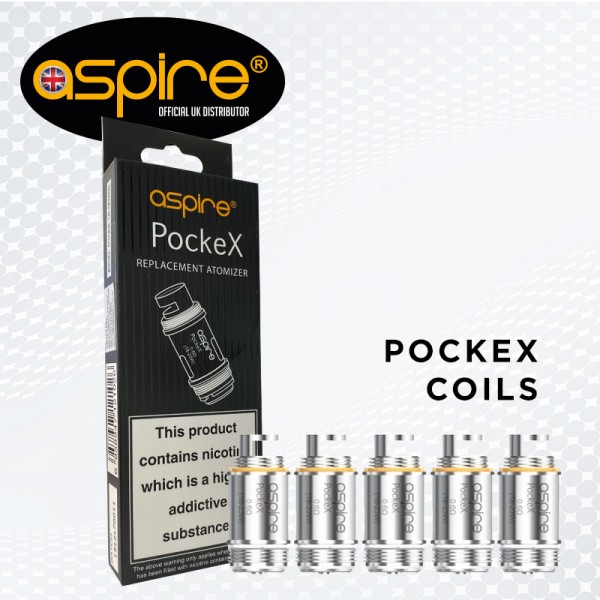 Aspire Pockex Coils UK Official Aspire